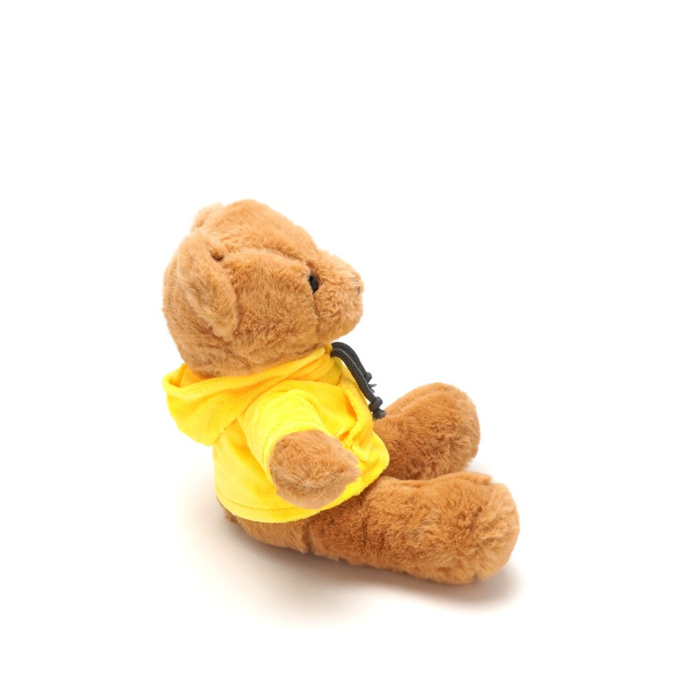 М'яка іграшка Ведмедик коричневий в кофті 21см (22399) 5