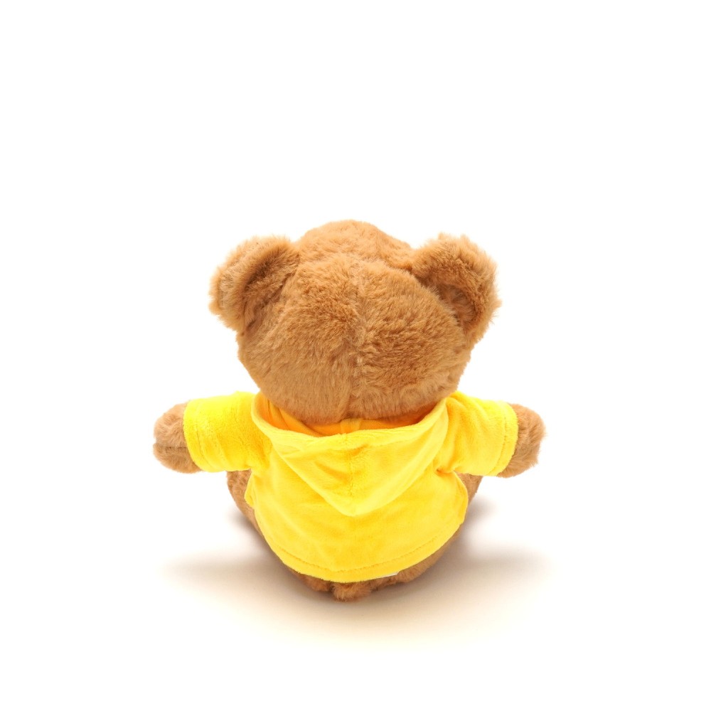 М'яка іграшка Ведмедик коричневий в кофті 21см (22399) 6