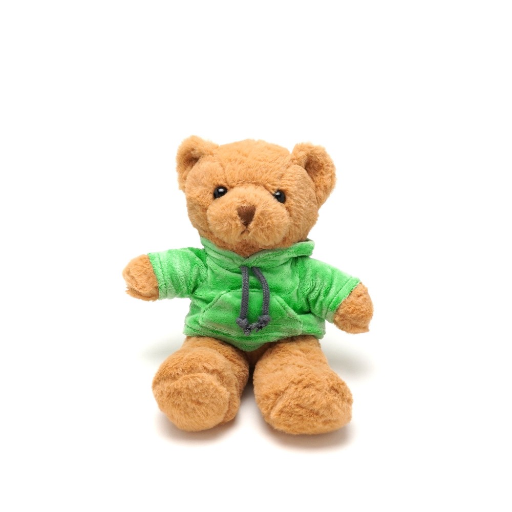 М'яка іграшка Ведмедик коричневий в кофті 21см (22399) 7
