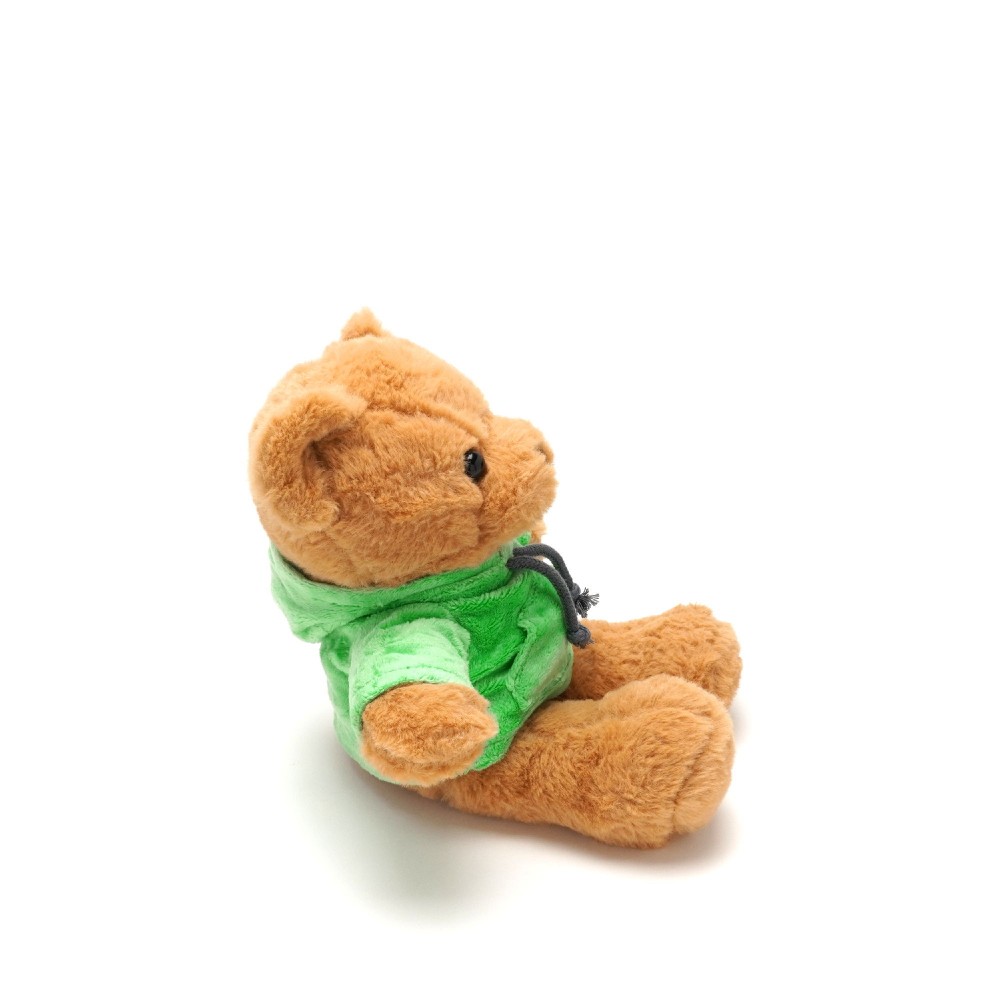 М'яка іграшка Ведмедик коричневий в кофті 21см (22399) 8