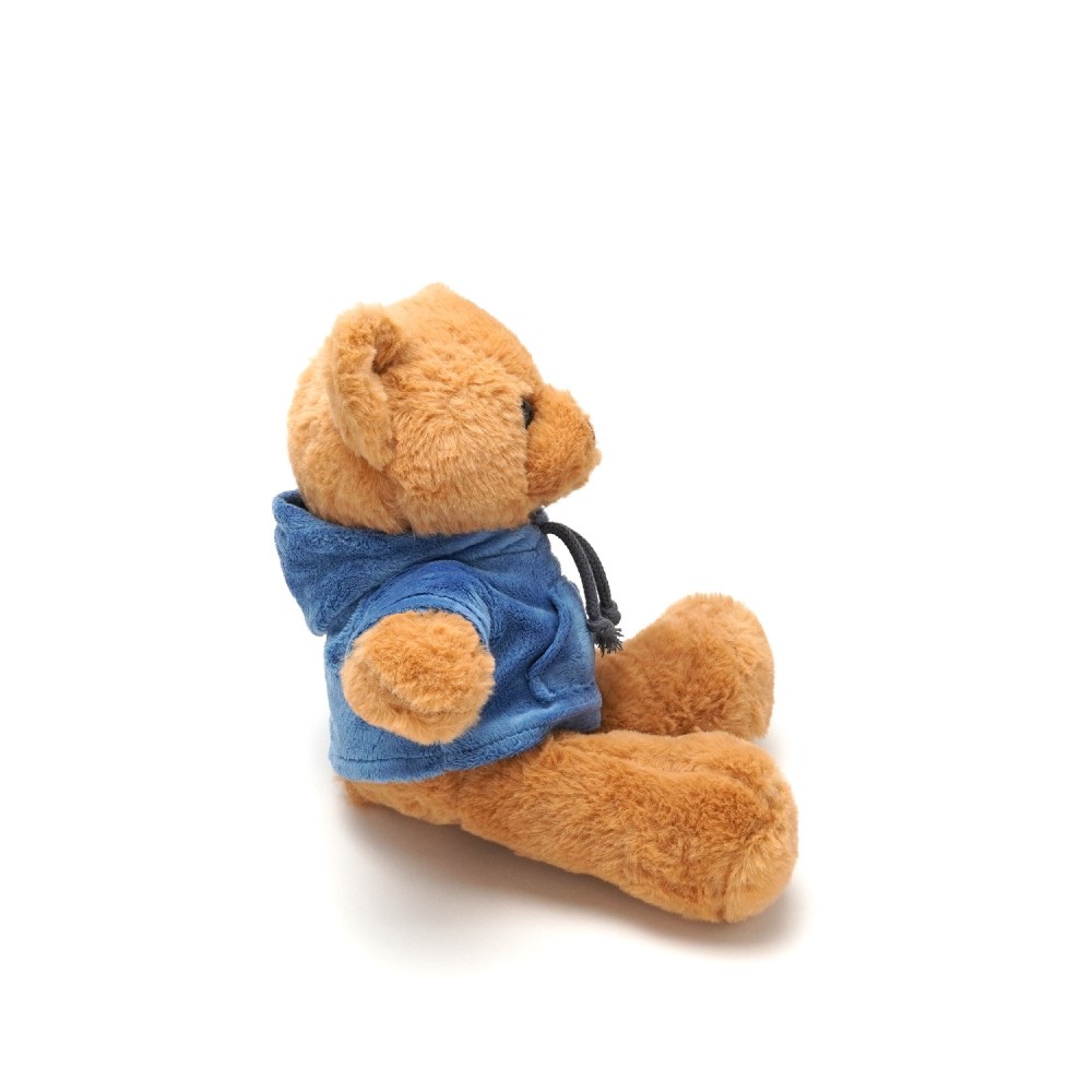 М'яка іграшка Ведмедик коричневий в кофті 21см (22399) 11