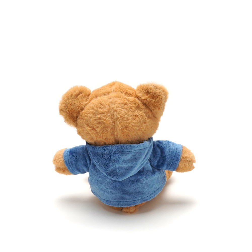 М'яка іграшка Ведмедик коричневий в кофті 21см (22399) 12