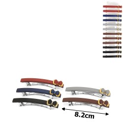 Набір автоматичних заколок матові з бантиком (42-11129)