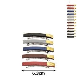 Набір автоматичних заколок матові з прикрасою (21-12852)