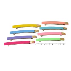 Набір автоматичних заколок матові з прикрасою (33-13195)