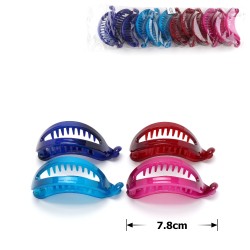 Набор заколок бананов для волос глянцевые (11651)