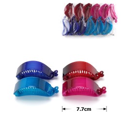 Набор заколок бананов для волос глянцевые (11718)