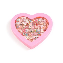  Набір дитячих кілець 72шт різнокольорові (31357)