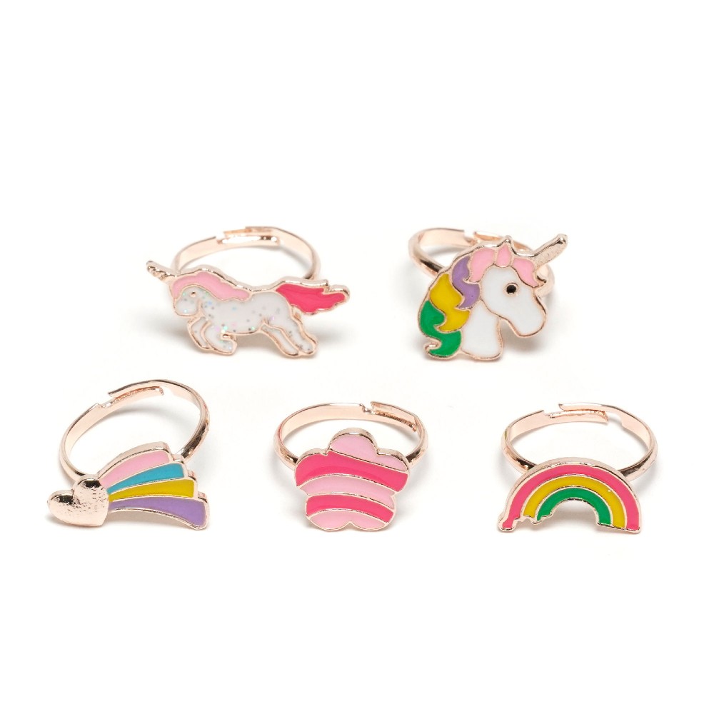 Набір дитячих кілець 72шт різнокольорові (31358) 2