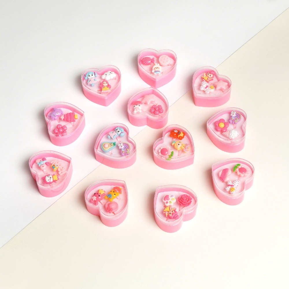 Набір дитячих кілець 12х3шт різнокольорові (31359) 5