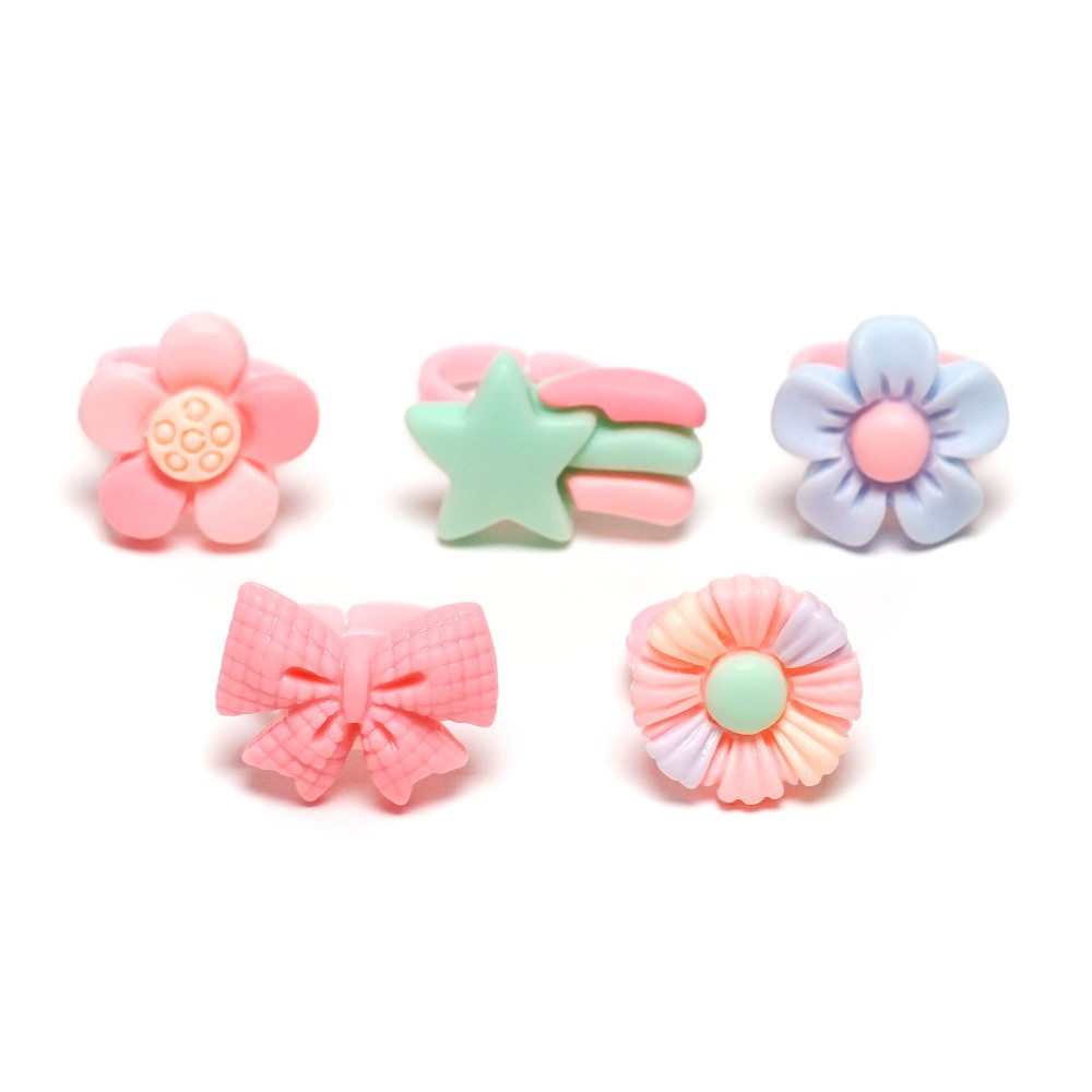 Набір дитячих кілець 12х3шт різнокольорові (31360) 3