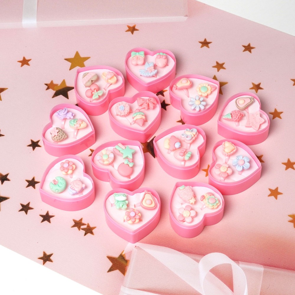 Набір дитячих кілець 12х3шт різнокольорові (31360) 5