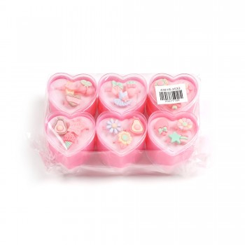 Набір дитячих кілець 12х3шт різнокольорові (31360)