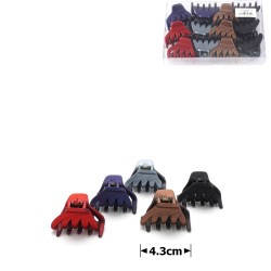 Набор заколок-крабов (12-14922) матовых