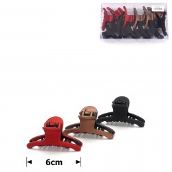 Набор заколок-крабов (40-23569) матовых