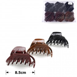 Набор заколок-крабов (16-23582) глянцевых
