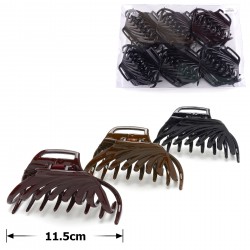 Набір заколок-крабів (18-23584) глянцевих