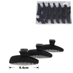 Набір заколок-крабів (38-26879) матових чорних