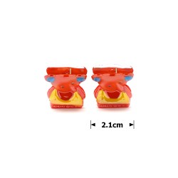Набір заколок-крабів 2.1см 2шт (27074)
