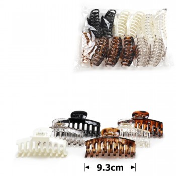 Набір заколок-крабів (101-31639) різнокольоровий