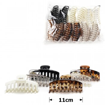 Набір заколок-крабів (102-31641) різнокольоровий