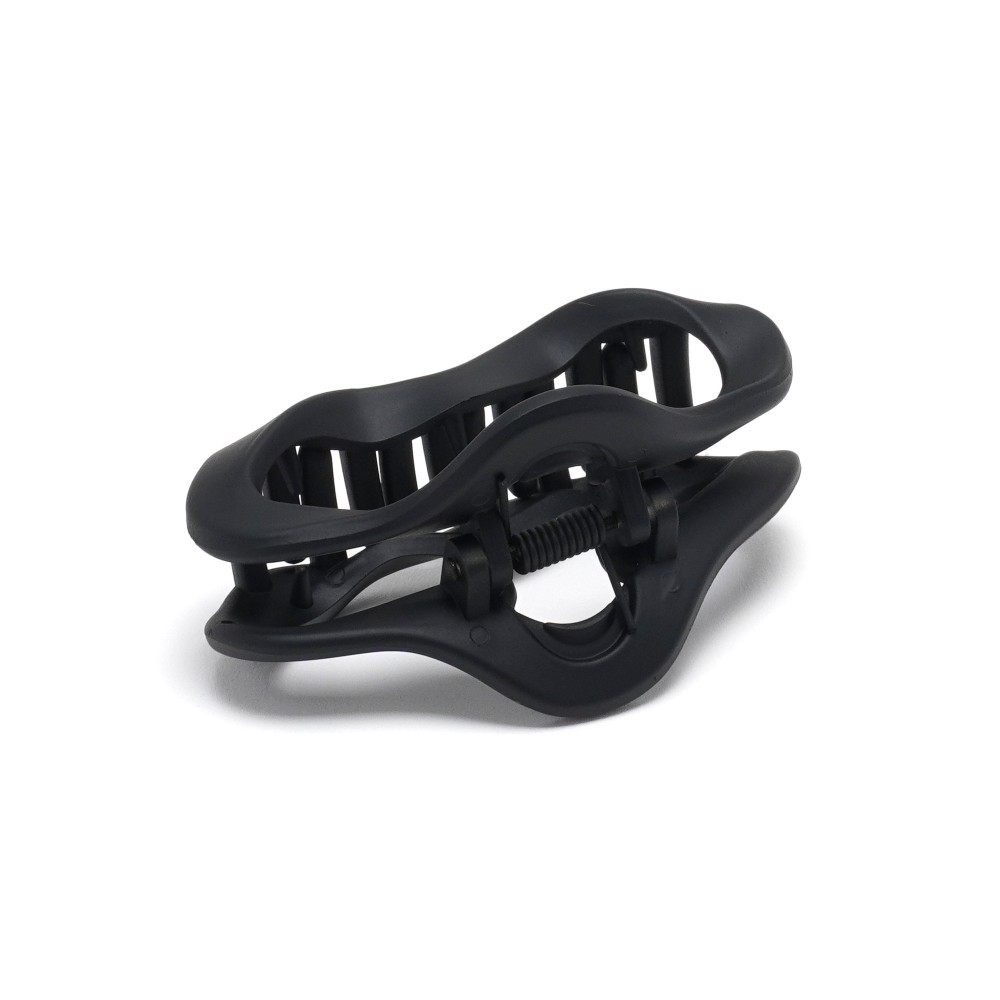 Набір заколок-крабів (108-31644) матовий коричневий 3