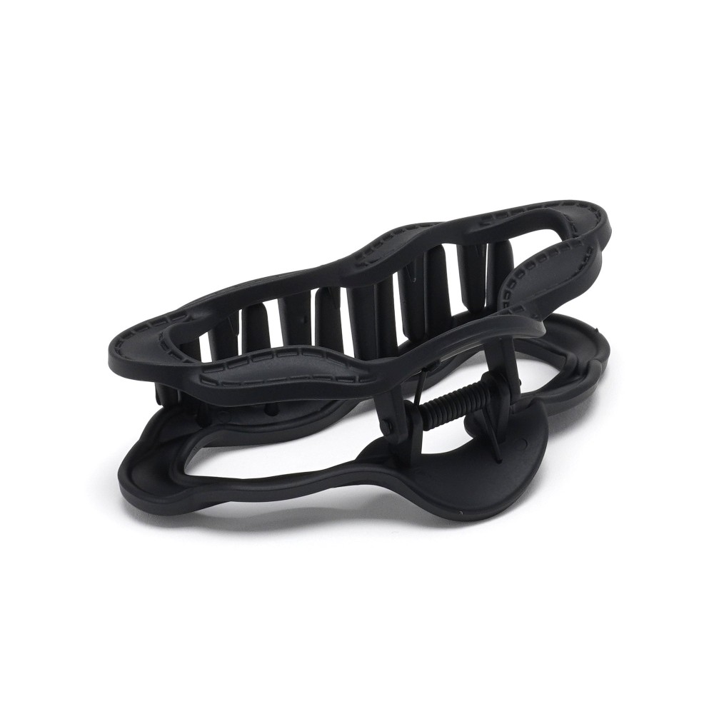 Набір заколок-крабів (110-31646) матовий коричневий 3