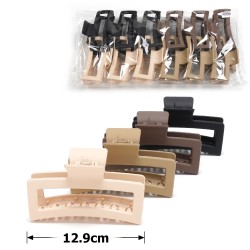  Набір заколок-крабів (119-31654) матовий коричневий