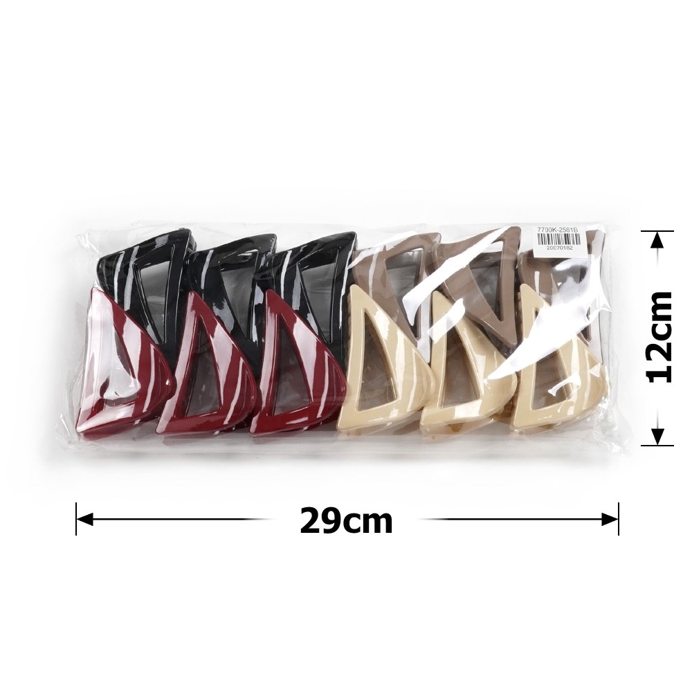 Набор заколок-крабов (124-31660) разноцветный 4