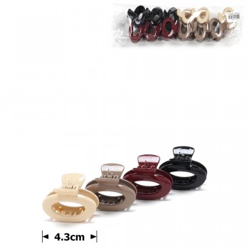 Набір заколок-крабів (127-31663) різнокольоровий