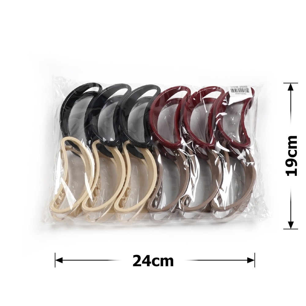 Набір заколок-крабів (130-31666) різнокольоровий 4