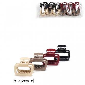 Набір заколок-крабів (136-31671) різнокольоровий