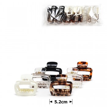 Набір заколок-крабів (136-31672) різнокольоровий