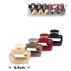  Набір заколок-крабів (138-31674) різнокольоровий