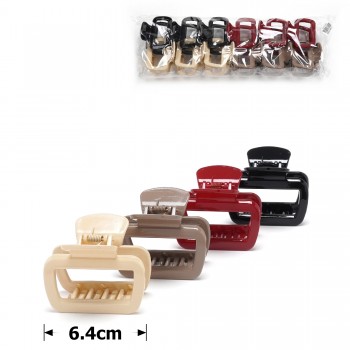 Набір заколок-крабів (138-31674) різнокольоровий