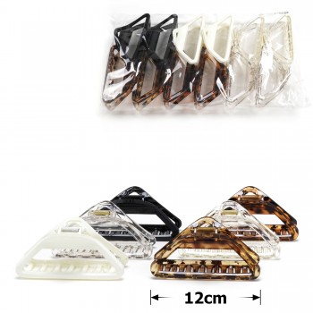 Набір заколок-крабів (141-31678) різнокольоровий