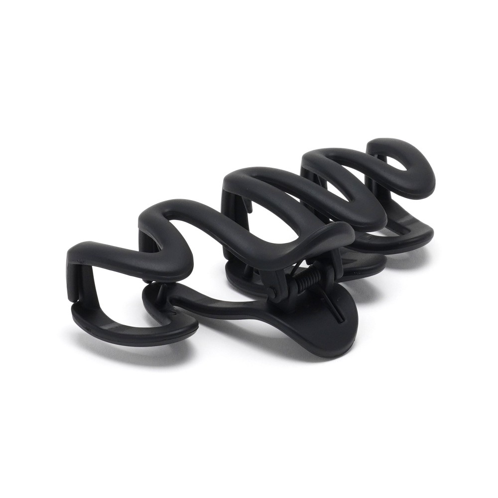 Набір заколок-крабів (147-31682) матовий коричневий 3