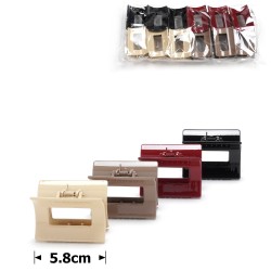  Набір заколок-крабів (150-31686) різнокольоровий