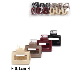  Набір заколок-крабів (155-31691) різнокольоровий