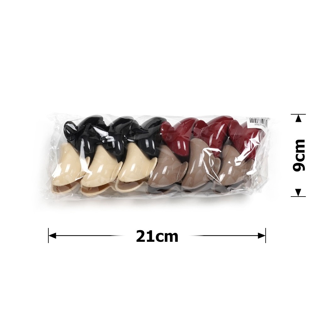 Набір заколок-крабів (163-31700) різнокольоровий 4