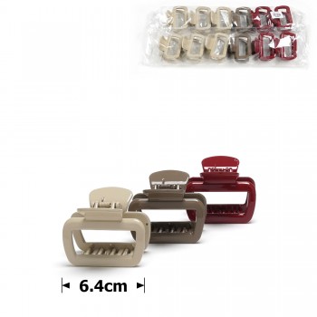 Набір шпильок-крабів для волосся 6.4см (31820)