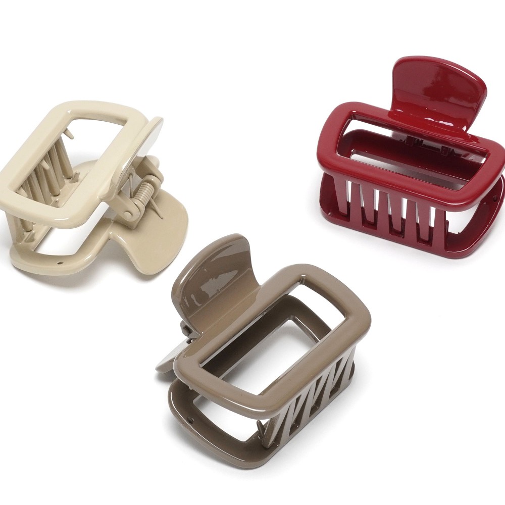 Набір шпильок-крабів для волосся 6.4см (31820) 2