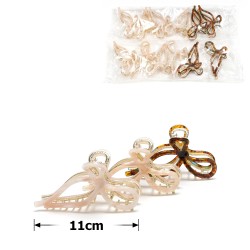 Набор заколок-крабов для волос 11см (31823)