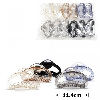 Набір шпильок-крабів для волосся 11.4см (31824)