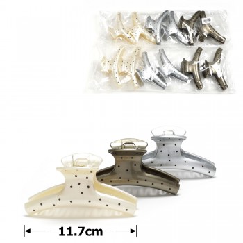 Набір шпильок-крабів для волосся 11.7см (31827)