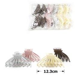 Набір шпильок-крабів для волосся 12.3см (31828)