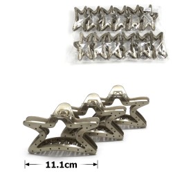 Набір шпильок-крабів для волосся 11.1см (31829)