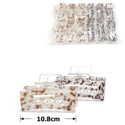 Набір шпильок-крабів для волосся 10.8см (31830)