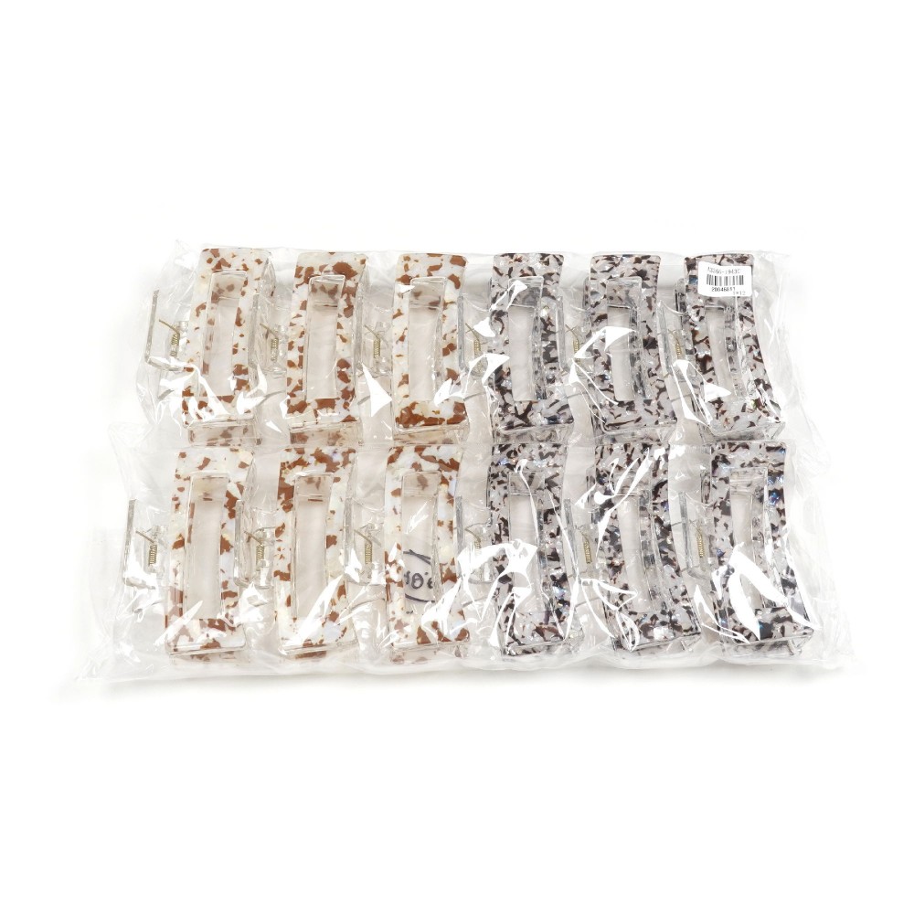 Набір шпильок-крабів для волосся 10.8см (31830) 3