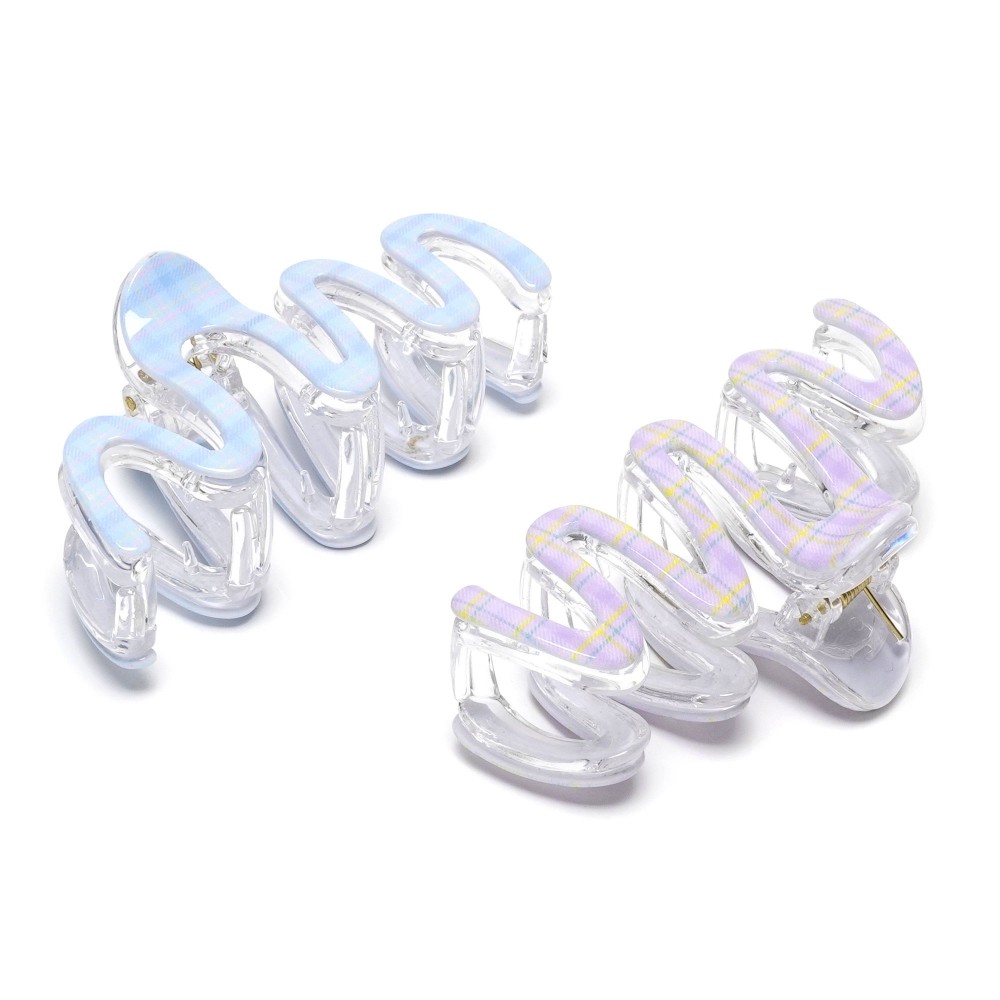 Набір шпильок-крабів для волосся 10.5см (31831) 2